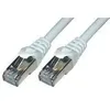 Image de MCL SAMAR Cordon de raccordement - RJ-45 (M) pour RJ-45 (M) - 50 cm - UTP - CAT 6a - Gris