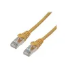 Image de Câble réseau - MCL - 5 m Catégorie 6a - Paire torsadée écrantée - Jaune