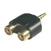 Image de MCL Adaptateur A/V - Doré Connecteur