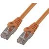Image de MCL Samar FCC6BM-2M/O Cordon de brassage RJ45 CAT 6 F/UTP 2m Orange