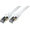 Image de MCL Samar FCC6BM-1M/W Cordon de brassage RJ45 CAT 6 F/UTP 1m Blanc