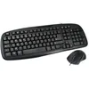 Image de Ensemble clavier et souris MCL - ACK-2012/N - USB - AZERTY - Noir