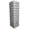 Image de Récupérateur d'eau de pluie 700L Belli coloris gris L.60 x l.60 x H.210 cm