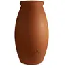 Image de Récupérateur d'eau de pluie 500L Bellijardin coloris terre cuite Ø.80 x H.143 cm