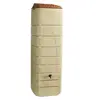 Image de Récupérateur d'eau de pluie 650L Belli coloris beige L.60 x l.60 x H.200 cm