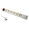 Image de DLH Coupe-circuit DY-WU2941W - 3680 W - Entrée : alimentation - 6 Connecteurs de sortie - 1.4 m - Blanc