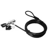 Image de DLH DY-CS3310 câble antivol Black 1.8 m - Câbles antivol (Black, 2 Keys, Laptop,PC, 2 keys, 1.8 m, 139 g)