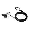 Image de DLH Câble de verrouillage Energy - Pour ordinateur portable Projecteur Ordinateur - 180 m Câble - Noir