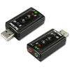 Image de Connectland AD-USB-to-Audio-Min Adaptateur USB-Audio 7.1 Canaux Noir
