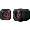 Image de Berserker Gaming H-BSK-HABROK-Red-BK Enceinte pour PC Rouge