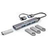 Image de HUB 4 Ports (1 Port USB v3.0-3 Ports USB V2.0) Noir connectland
