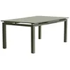 Image de Table de jardin - Kaki - Aluminium - 180/240 x 100 cm - Miami