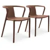Image de Lot composé de 2 fauteuils de jardin - CITY GARDEN - DIEGO-FT - Terracotta - Empilables