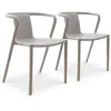 Image de Lot composé de 2 fauteuils de jardin - CITY GARDEN - DIEGO-FT - Sable - Empilables