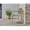 Image de DCB Garden - Fauteuil de jardin empilable MARCEAU en corde et acier vert olive et vert olive OS