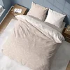 Image de Parure de lit Housse de Couette avec taies d'oreiller 100% Coton Tencel 57 Fils Plage - 220 x 240 cm