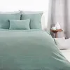 Image de Housse de Couette 240x260 + 2 taies d'oreiller 63x63 cm Gaze de Coton Amande