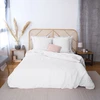Image de Home Collection - Parure housse de couette June blanche 240x220 cm
