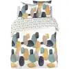 Image de Parure de lit Housse + 2 taies + 1DH 220 cm PARDY