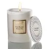 Image de Collines de Provence Bougie Parfumée Thé Blanc 180g, Transparent 6,8cm x 6,8cm x 9,4cm