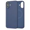 Image de Coque en Silicone WeFix Compatible MagSafe pour iPhone 16 Plus Bleu
