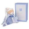 Image de Doudou attache sucette Ours Petit Chou Doudou et Compagnie Bleu 17 cm en occasion ou reconditionné