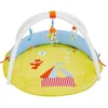 Image de Doudou et Compagnie - Tapis d'Eveil Bébé - Cocon Renard - 90 cm - Jaune - DC3020