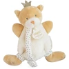 Image de Doudou et Compagnie - Doudou Ours Petit Roi avec attache-sucette beige OS