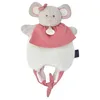 Image de Doudou et Compagnie - Doudou Souris - Doudou Sac - Rose - 30 cm - Doudou Amusette - DC3827