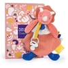 Image de Doudou et Compagnie - Attache-Sucette Lou orange OS