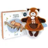 Image de DOUDOU ET COMPAGNIE - Marionnette 2 en 1 - 25 cm - Collection Panda Roux UNICEF - Peluche Panda Bébé et Moi - Idée Cadeau Naissance Filles Garçons - Doudou pour l'Éveil et Stimulation Enfant - DC3988