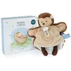 Image de DOUDOU ET COMPAGNIE - Marionnette à Main Hérisson - 25 cm - Collection UNICEF - Marron - Solidaire Interactive - Idée Cadeau Naissance Filles Garçons - Doudou Peluche Éveil Imagination Enfant - DC3989