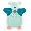 Image de Doudou et Compagnie - Doudou marionnette - Souris - Verte- DC4005