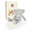 Image de Doudou et Compagnie - Peluche Elephant grise - 25 cm OS