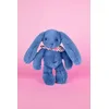 Image de Doudou et Compagnie - Lapin Fleurette Bleu 25 cm   Peluche Bébé Ultra Douce avec Foulard Fleuri   Doudou Naissance Mixte   Coloris Bleu Intense   Idée Cadeau Naissance - DC4299