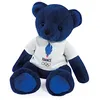 Image de Doudou et Compagnie Ours Officiels des Jeux Olympiques et Paralympiques de Paris 2024, Ours Equipe de France Bleu, 30 cm, JO2454