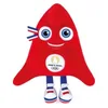 Image de Doudou et Compagnie Peluche Mascotte Officielle Jeux Olympiques Paris 2024-25 cm