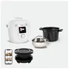 Image de Multicuiseur haute pression Cookeo Moulinex Wifi 9-en-1 + Couvercle air fryer Extra crisp YY5855FB Blanc en occasion ou reconditionné