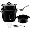 Image de Cuiseur à riz Tefal Classic 2 YY4351 avec panier vapeur 600 W Noir en occasion ou reconditionné