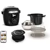 Image de Cookeo MOULINEX YY5449FB noir connecté 6 L, 9 modes de cuisson + extra crisp, 150 recettes