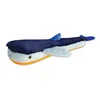 Image de Histoire d'Ours - Peluche Requin - 40 cm - Bleu/Jaune - Cadeau Enfants - Trésors Marins - HO3030