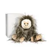 Image de Histoire d'Ours - Peluche Singe - 30 cm - Gris/Blanc - Idée Cadeau - Capucin Le Singe - Dans La Forêt - HO3045