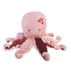 Image de Histoire d'Ours - Pieuvre en Peluche XXL - Peluche Géante 40 x 30 cm - Rose - Idée Cadeau - Trésors Marins - HO3076