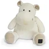 Image de Histoire d'Ours - Peluche Géante Hippopotame - Hip'Chic - Ivoire - 85 Cm - Très Grande Peluche Douce et Mignonne pour les Calins - Cadeau Naissance et Anniversaire pour Enfants - L'HIPPO - HO3092