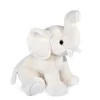 Image de HISTOIRE D'OURS - Très Grande Peluche Eléphant - Blanc - 65 cm - Collection Preppy Chic - Idée Cadeau de Naissance et Anniversaire pour Enfants - Doudou XXL Très Doux - HO3142