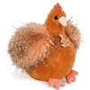 Image de Histoire d'Ours - Peluche Poule - Animal de la Ferme - Poulette orange - 20 Cm - Mignonne et Douce - Idée Cadeau de Naissance et Anniversaire Fille et Garçon - HO3161