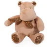 Image de Histoire d'Ours - Peluche Hippopotame - Hippo Bandana - Beige - 22 Cm - Peluche Douce et Mignonne pour les Calins - Idée Cadeau de Naissance et Anniversaire pour Fille et Garçon - L'HIPPO - HO3175