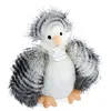Image de HISTOIRE D’OURS - Les Champêtres Chics - Les Poulettes - Peluche Poule Blanche Et Grise 20 cm - Idée Cadeau Naissance Ou Pâques - Pour Décorer Ou Câliner - Peluche Animaux De La Ferme - HO3217