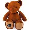 Image de Histoire d'Ours - Peluche Géante Ours - Le Nounours - Capuccino - 75 cm - Très Grande Peluche Super Douce à Caliner pour les Enfants - Idée Cadeau de Naissance Bébé, Noël et Anniversaire - HO3231