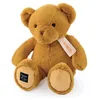 Image de Histoire d'Ours - Grande Peluche Ours - Le Nounours - Ocre - 40 cm - Grosse Peluche Super Douce à Caliner pour les Enfants - Idée Cadeau de Naissance Bébé, Noël et Anniversaire - HO3239